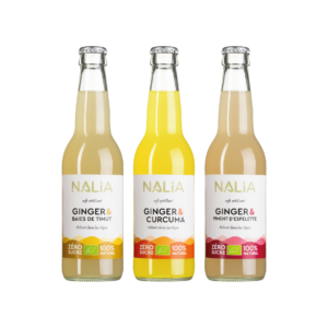 Pack Mix Ginger zéro sucre - Timut, Piment d’Espelette & Curcuma 12x33cl - Port inclus (FR relais¹)